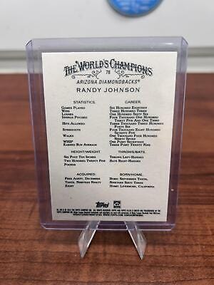 Cheap Sneaks Footwear/Sports Cards Baseball Card Randy Johnson 2022 Topps Allen & Ginter #78 Silver Portrait Diamondbac