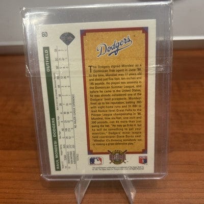 Cheap Sneaks Footwear/Sports Cards Baseball Card RAUL MONDESI DODGERS 1992 UPPER DECK TOP PROSPECT ROOKIE CARD #60