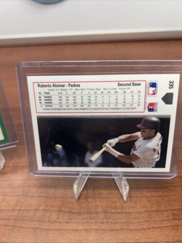 Cheap Sneaks Footwear/Sports Cards Baseball Card Roberto Alomar San Diego Padres 5 Card Lot 91 Upper Deck,90/91Topps/Sc