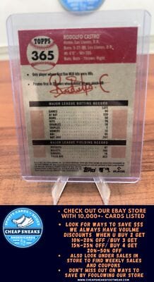 Cheap Sneaks Footwear/Sports Cards Baseball Card Rodolfo Castro RC 2022 Topps Chrome Platinum Anniversary #365 Pittsbur