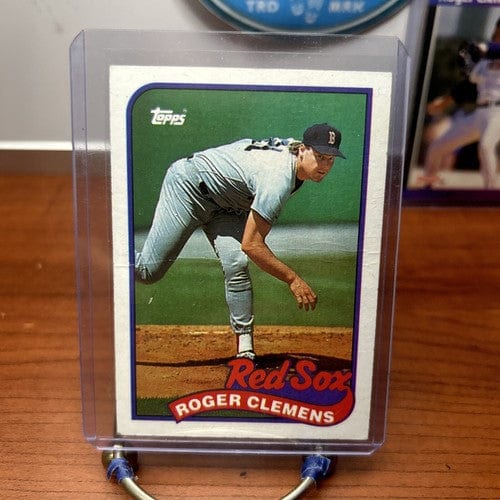 Cheap Sneaks Footwear/Sports Cards Baseball Card Roger Clemens Lot (3) Boston Red Sox 1989 Topps+1990 Topps+89 Domruss