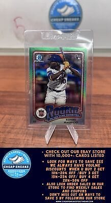 Cheap Sneaks Footwear/Sports Cards Baseball Card Ronny Mauricio 2024 Bowman Rookie of the Year Favorites #ROY-1 New Yor