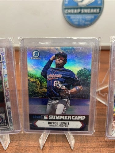 Cheap Sneaks Footwear/Sports Cards Baseball Card Royce Lewis 2019 Bowman Chrome Mojo/Mega 21 Bowman Summercamp/ Topps F