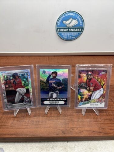 Cheap Sneaks Footwear/Sports Cards Baseball Card Royce Lewis 2019 Bowman Chrome Mojo/Mega 21 Bowman Summercamp/ Topps F