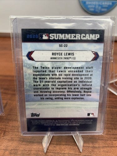 Cheap Sneaks Footwear/Sports Cards Baseball Card Royce Lewis 2019 Bowman Chrome Mojo/Mega 21 Bowman Summercamp/ Topps F
