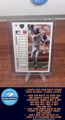 Cheap Sneaks Footwear/Sports Cards Baseball Card Ryne Sandberg 1991 Upper Deck #132b Chicago Cubs