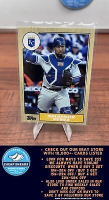 Cheap Sneaks Footwear/Sports Cards Baseball Card Salvador Perez 2022 Topps Archives #230 Kansas City Royals