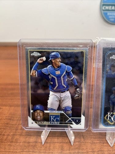 Cheap Sneaks Footwear/Sports Cards Baseball Card Salvador Perez 2023/2024 Topps Chrome /Srokes Lot KC Royals