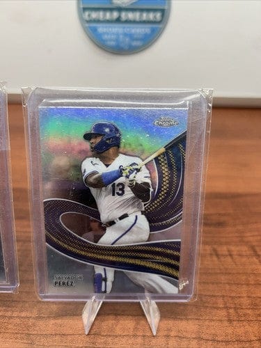 Cheap Sneaks Footwear/Sports Cards Baseball Card Salvador Perez 2023/2024 Topps Chrome /Srokes Lot KC Royals