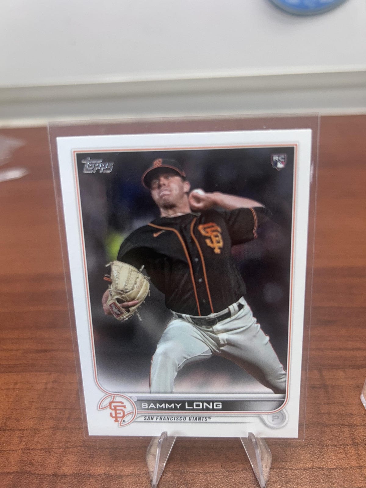 Cheap Sneaks Footwear/Sports Cards Baseball Card Sammy Long RC 2022 Topps #308 San Francisco Giants