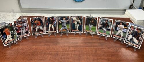 Cheap Sneaks Footwear/Sports Cards Baseball Card San Francisco Giants 2024 Bowman Prospects/Veterns Team Set Lot