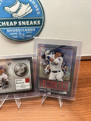 Cheap Sneaks Footwear/Sports Cards Baseball Card Seitan Suzuki RC 2022 Bowman Platinum Lot Renowned Rks,Minted In Merri