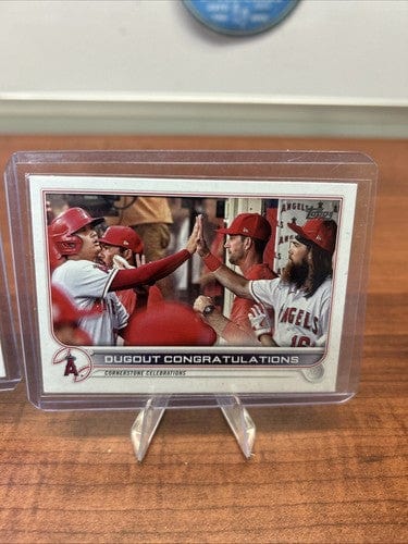 Cheap Sneaks Footwear/Sports Cards Baseball Card Shohei Ohtani 2023 Topps Baseball Series One #17 + Bonus Card Dugout C