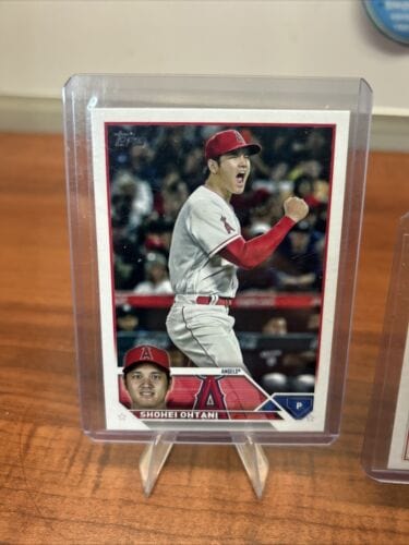 Cheap Sneaks Footwear/Sports Cards Baseball Card Shohei Ohtani 2023 Topps Baseball Series One #17 + Bonus Card Dugout C