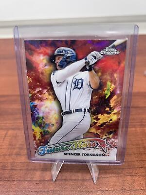 Cheap Sneaks Footwear/Sports Cards Baseball Card Spencer Torkelson 2023 Topps Chrome Future Stars #FS-6 Detroit Tigers