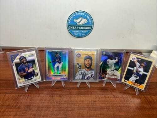 Cheap Sneaks Footwear/Sports Cards Baseball Card Starling Marte New York Mets Lot 2023 Topps Chrome Platinum Anniversar
