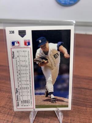 Cheap Sneaks Footwear/Sports Cards Baseball Card Steve Searcy 1991 Upper Deck #338d Detroit Tigers