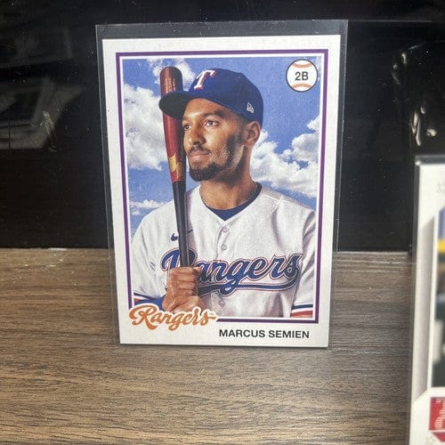 Cheap Sneaks Footwear/Sports Cards Baseball Card Texas Rangers 3 Card Lot Marcus Semiannual, Nathaniel Lowe, Team Card