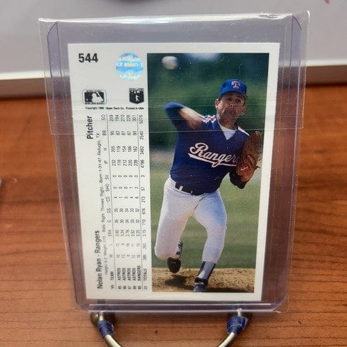 Cheap Sneaks Footwear/Sports Cards Baseball Card Texas Rangers Lot(4)1990 Upper Deck Pitchers Nolan Ryan,K.Brown,B.Witt