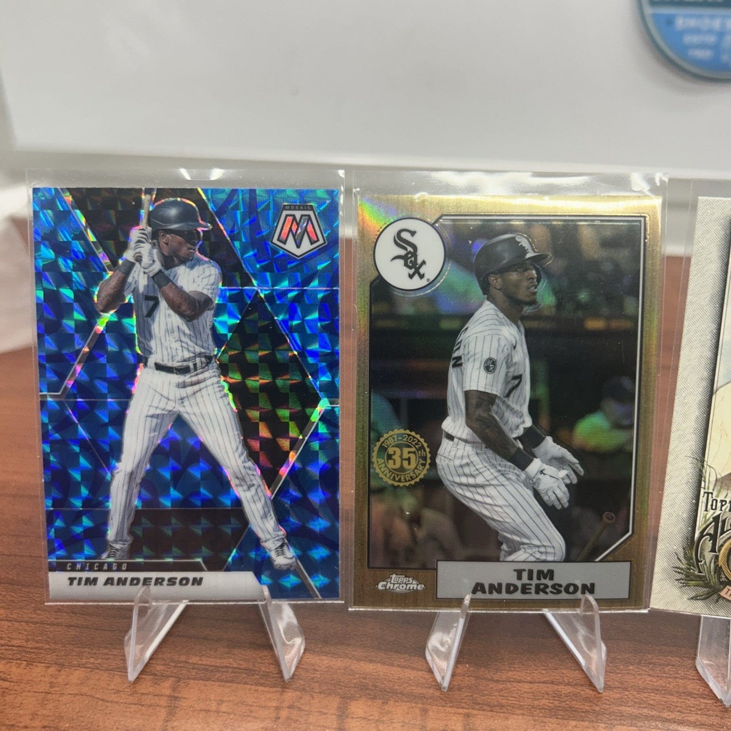 Cheap Sneaks Footwear/Sports Cards Baseball Card Tim Anderson Lot (6) Chicago White Sox 2022 Topps Chrome, Allen &Ginte