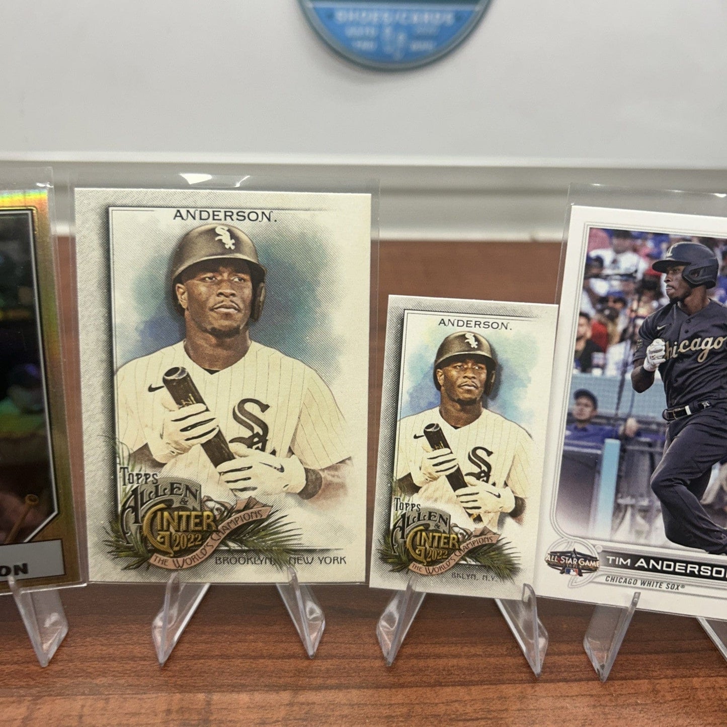 Cheap Sneaks Footwear/Sports Cards Baseball Card Tim Anderson Lot (6) Chicago White Sox 2022 Topps Chrome, Allen &Ginte