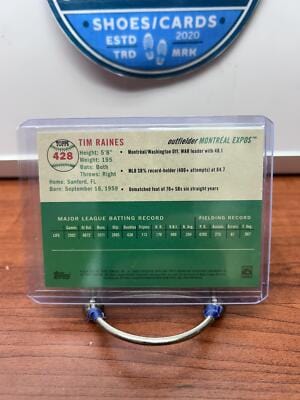 Cheap Sneaks Footwear/Sports Cards Baseball Card Tim Raines SN 2023 Topps Chrome Platinum Anniv Topps Refractor #428 /4