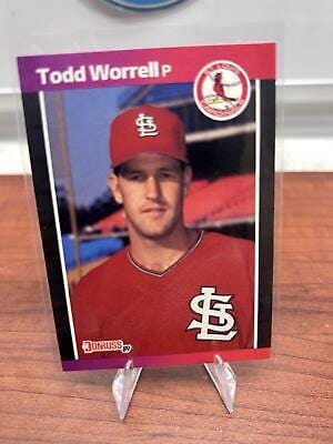 Cheap Sneaks Footwear/Sports Cards Baseball Card Todd Worrell 1989 Donruss #82c St. Louis Cardinals