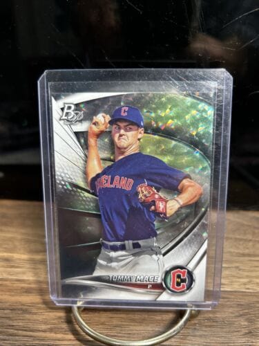 Cheap Sneaks Footwear/Sports Cards Baseball Card Tommy Mace 2022 Bowman Platinum Ice Foil Parallel Cleveland Guardians