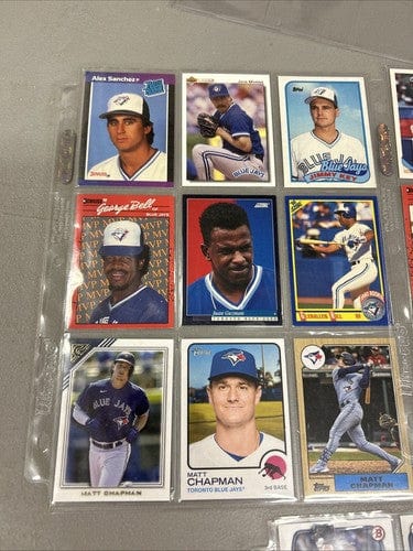 Cheap Sneaks Footwear/Sports Cards Baseball Card Toronto Blue Jays Mixed Lot 2023 Bowman, 89/90 Topps, Donruss, Fleer,