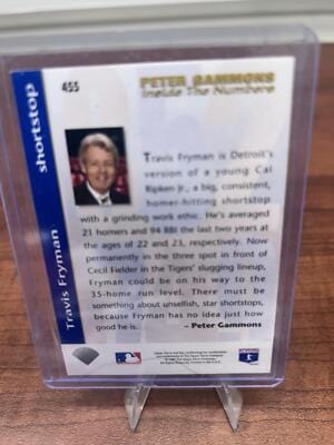 Cheap Sneaks Footwear/Sports Cards Baseball Card Travis Fryman 1993 Upper Deck #455 Detroit Tigers