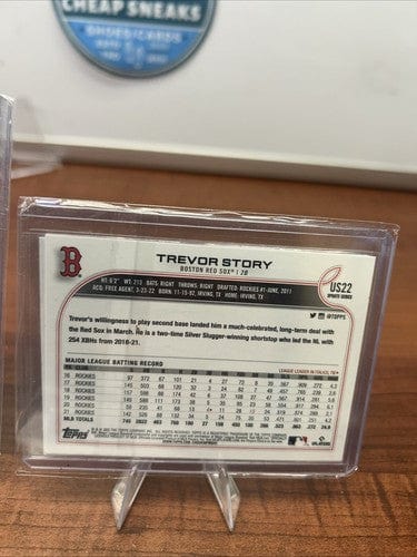 Cheap Sneaks Footwear/Sports Cards Baseball Card Trevor Story 2022 Topps Gallery #183/Archives #269/Update Series #US22