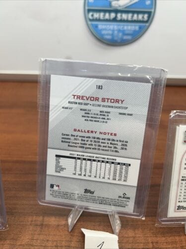 Cheap Sneaks Footwear/Sports Cards Baseball Card Trevor Story 2022 Topps Gallery #183/Archives #269/Update Series #US22