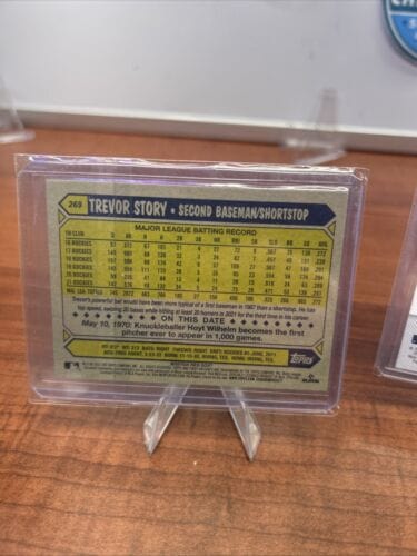 Cheap Sneaks Footwear/Sports Cards Baseball Card Trevor Story 2022 Topps Gallery #183/Archives #269/Update Series #US22