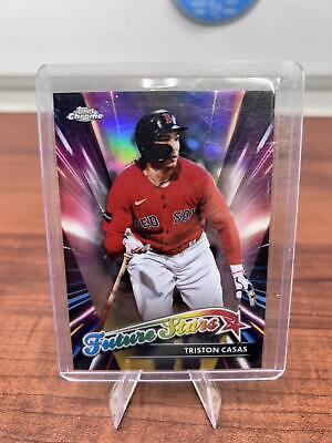 Cheap Sneaks Footwear/Sports Cards Baseball Card Triston Casas 2024 Topps Chrome Future Stars #FS-17 Boston Red Sox