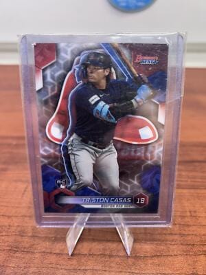 Cheap Sneaks Footwear/Sports Cards Baseball Card Triston Casas (RC) 2023 Bowman's Best #51 Red Sox