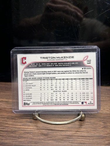 Cheap Sneaks Footwear/Sports Cards Baseball Card Triston Mckenzie 2022 Topps Chrome Cleveland Guardians Baseball Card#1