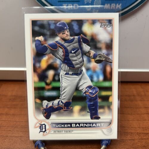 Cheap Sneaks Footwear/Sports Cards Baseball Card Tucker Barnhart 2022 Topps Baseball Card 406 Detroit Tigers