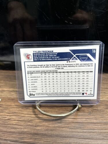 Cheap Sneaks Footwear/Sports Cards Baseball Card Tyler Freeman 2023 Topps Chrome X-Factor Refractor Cleveland Guardians