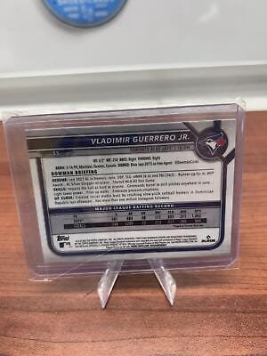 Cheap Sneaks Footwear/Sports Cards Baseball Card Vladimir Guerrero Jr. 2022 Bowman Chrome #55 Toronto Blue Jays