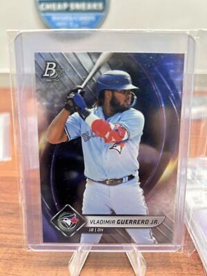Cheap Sneaks Footwear/Sports Cards Baseball Card Vladimir Guerrero Jr. 2022 Bowman Platinum Ice Foilboard #5 Toronto Bl