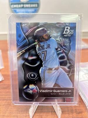 Cheap Sneaks Footwear/Sports Cards Baseball Card Vladimir Guerrero Jr. 2023 Bowman Platinum Ice Foil #75 Toronto Blue J