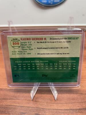 Cheap Sneaks Footwear/Sports Cards Baseball Card Vladimir Guerrero Jr. 2023 Topps Chrome Platinum Anniversary #300 T Bl