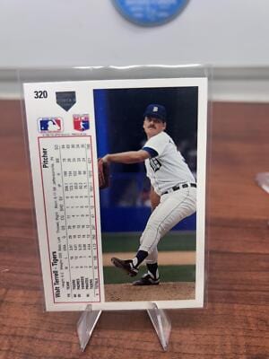 Cheap Sneaks Footwear/Sports Cards Baseball Card Walt Terrell 1991 Upper Deck #320c Detroit Tigers