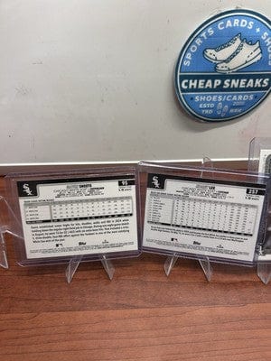 Cheap Sneaks Footwear/Sports Cards Baseball Card White Sox 2025 Topps Series 1 Lot Ky Bush RC, Brooks Baldwin RC, Lee,