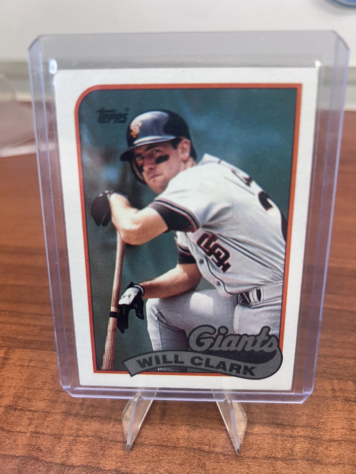 Cheap Sneaks Footwear/Sports Cards Baseball Card Will Clark 1989 Topps #660 San Francisco Giants