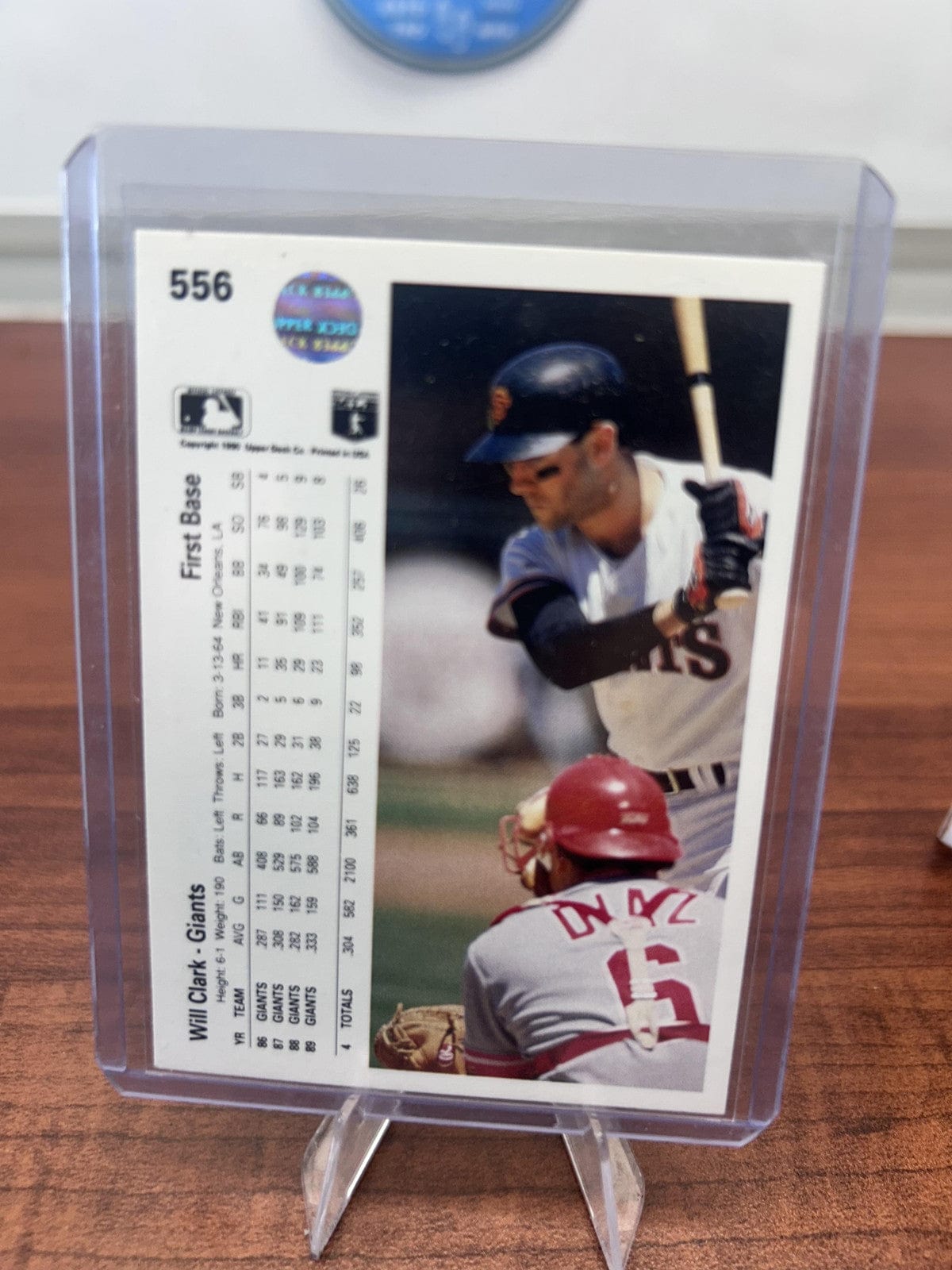 Cheap Sneaks Footwear/Sports Cards Baseball Card Will Clark 1990 Upper Deck #556 San Francisco Giants