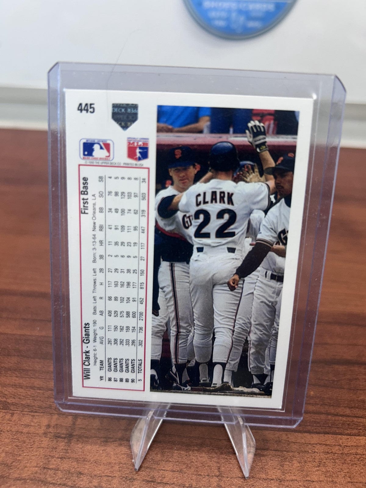 Cheap Sneaks Footwear/Sports Cards Baseball Card Will Clark 1991 Upper Deck #445d San Francisco Giants