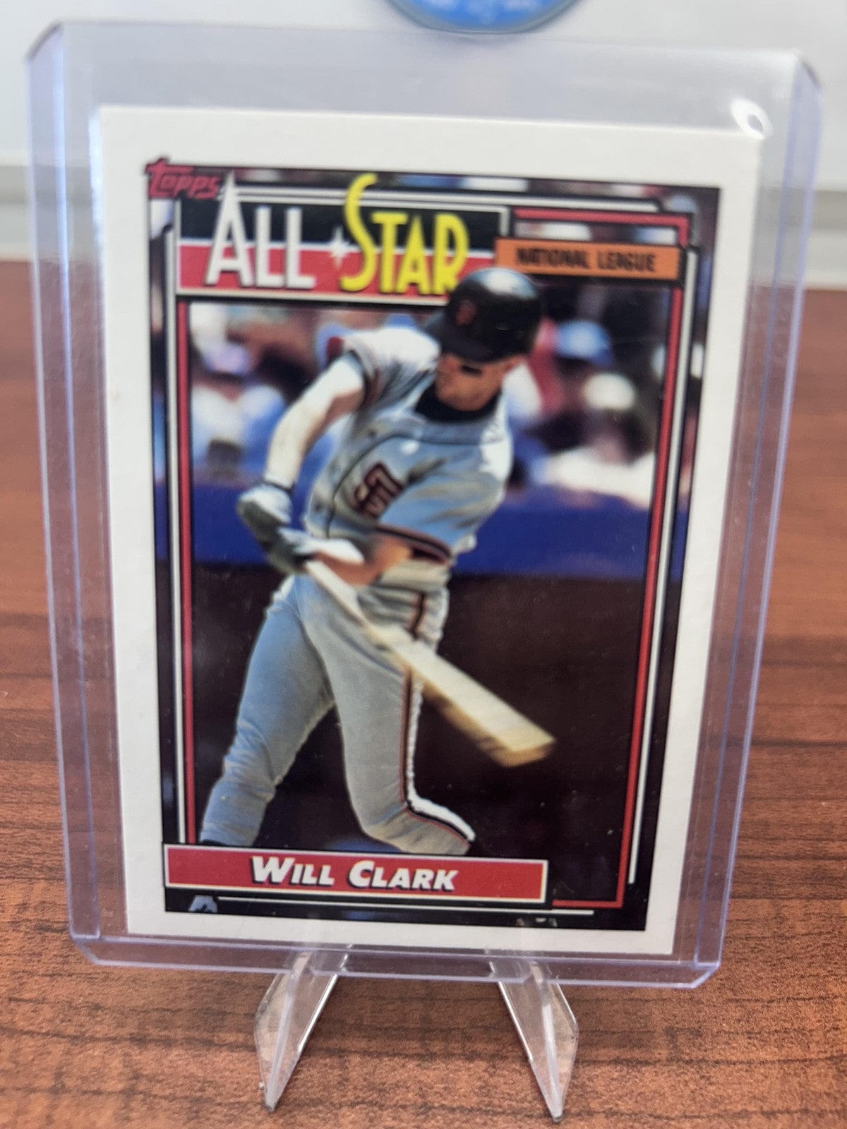 Cheap Sneaks Footwear/Sports Cards Baseball Card Will Clark 1992 Topps #386 San Francisco Giants