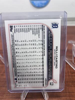 Cheap Sneaks Footwear/Sports Cards Baseball Card Willi Castro 2022 Topps Chrome #173 Detroit Tigers