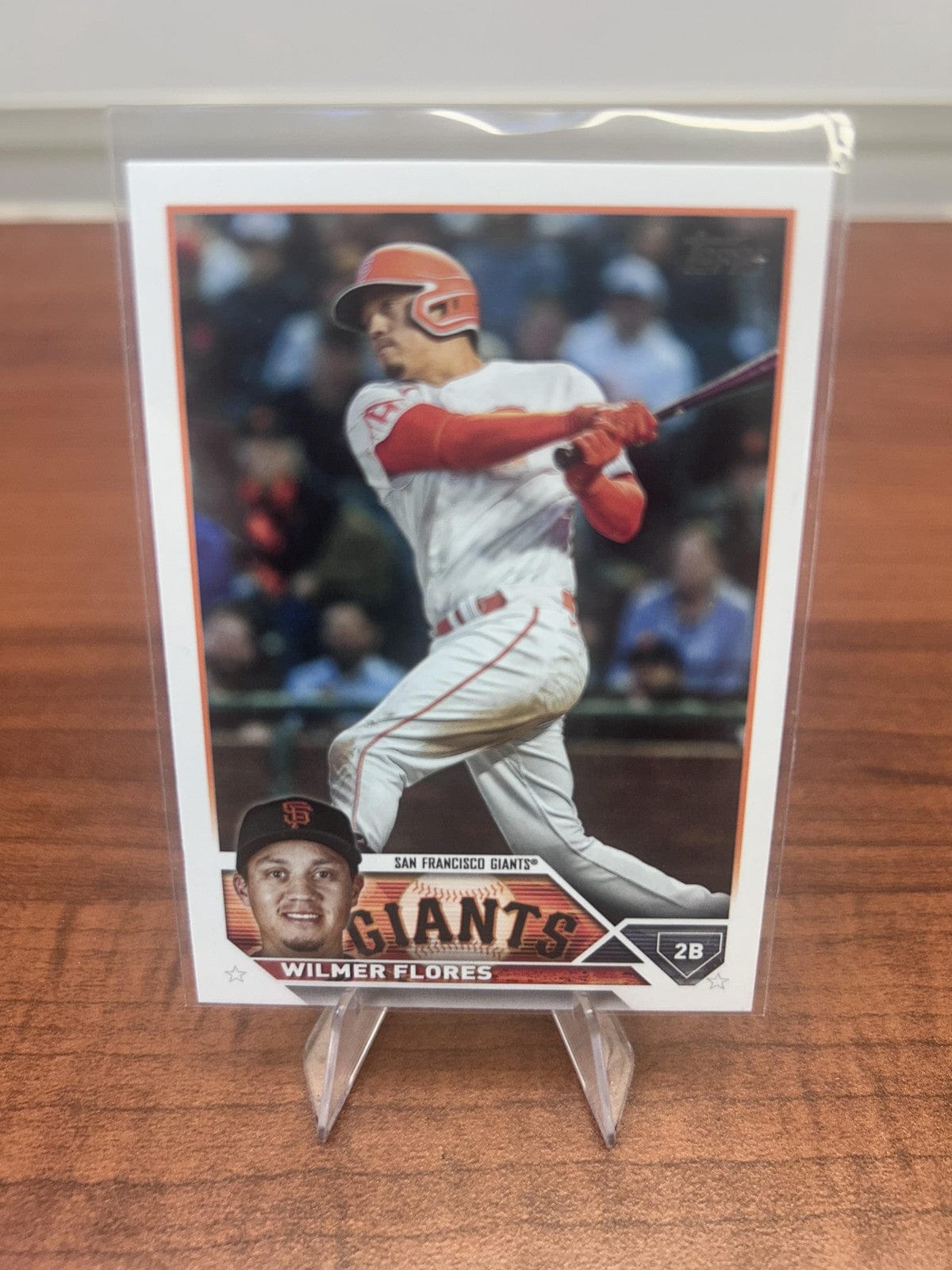 Cheap Sneaks Footwear/Sports Cards Baseball Card Wilmer Flores 2023 Topps #552 San Francisco Giants